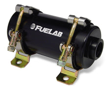 Load image into Gallery viewer, Fuelab Prodigy Reduced Size Carb In-Line Fuel Pump w/Internal Bypass - 800 HP - Black