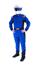 Load image into Gallery viewer, RaceQuip Blue Chevron-1 Suit - SFI-1 2XL