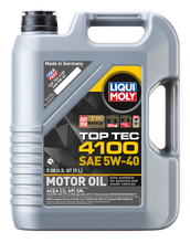 Load image into Gallery viewer, LIQUI MOLY 5L Top Tec 4100 Motor Oil 5W-40