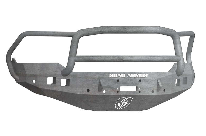 Road Armor 13-18 Ram 1500 Stealth Front Winch Bumper w/Lonestar Guard - Raw