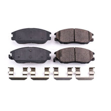Load image into Gallery viewer, Power Stop 03-05 Hyundai XG350 Front Z17 Evolution Ceramic Brake Pads w/Hardware