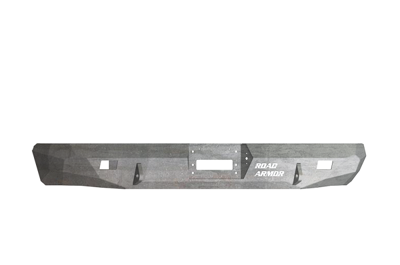 Road Armor 99-07 Ford Excursion Stealth Rear Winch Bumper - Raw