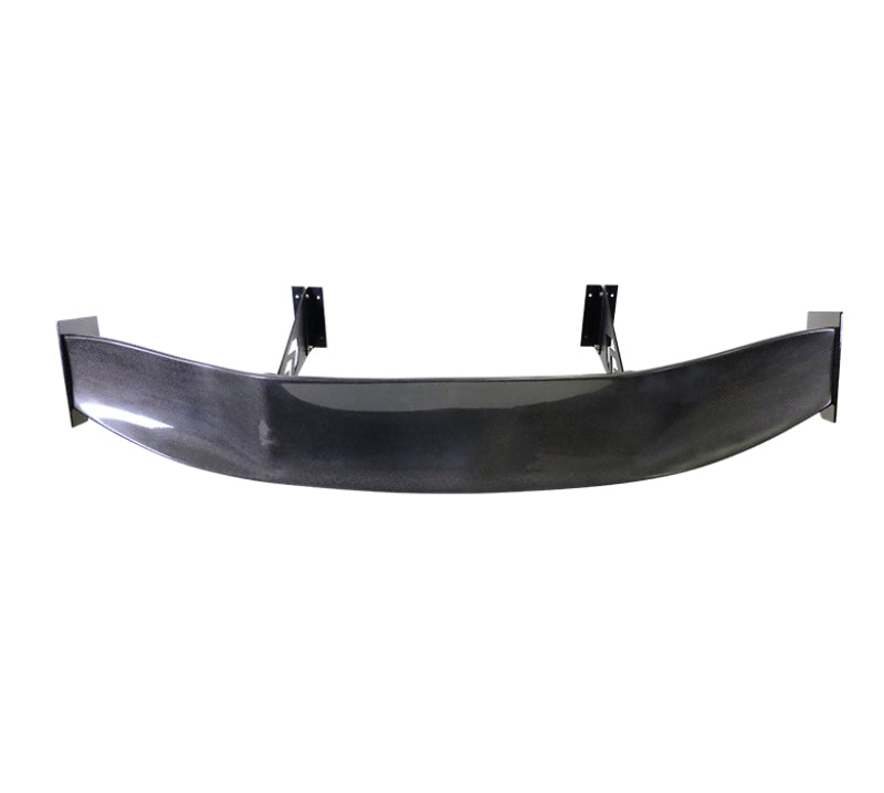 NRG Carbon Fiber Spoiler - Universal (69in.) w/NRG Logo / Stand Cut Out / Large Side Plate