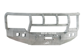 Road Armor 15-19 GMC 2500 Stealth Front Winch Bumper w/Titan II Guard - Raw