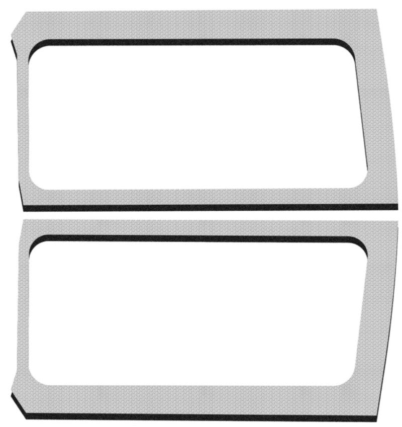 DEI 2019+ Jeep Wrangler JL 2DR Side Window Kit - White