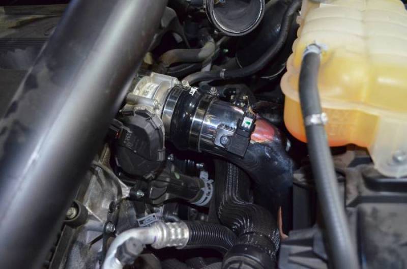 Injen 15-20 Ford F150 3.5L V6 (tt) Aluminum Intercooler Piping Kit - Wrinkle Black
