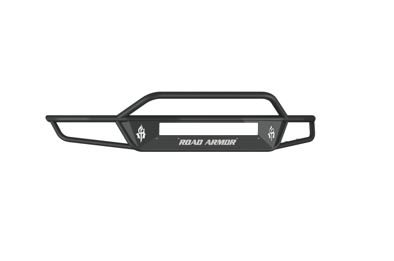 Road Armor 10-14 Ford Raptor Sahara Front Bumper w/Pre-Runner Guard - Tex Blk
