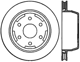 Stoptech 00-06 Chevy Tahoe / GMC Yukon Rear Performance Cryo Brake Rotor