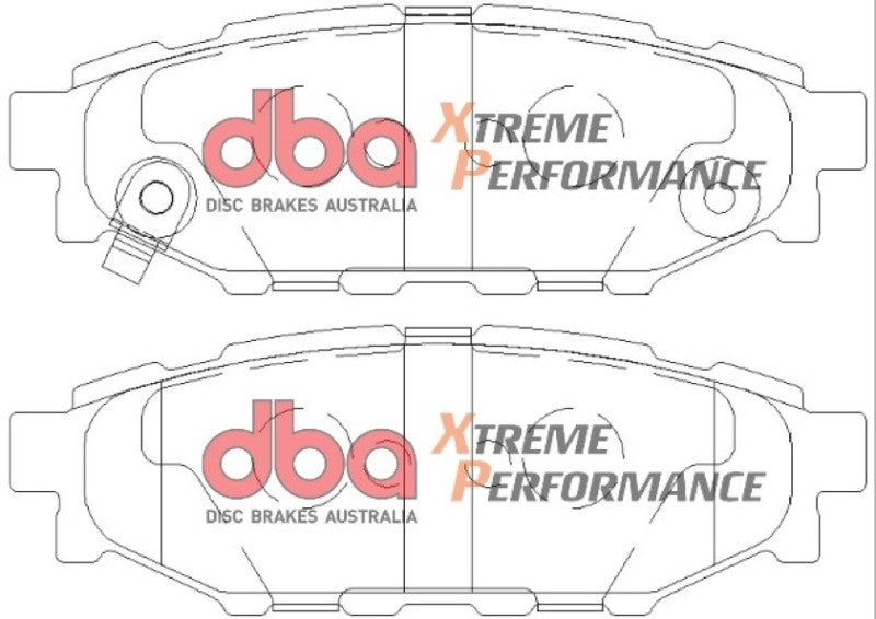 DBA 08 Subaru WRX XP+735 Rear Brake Pads