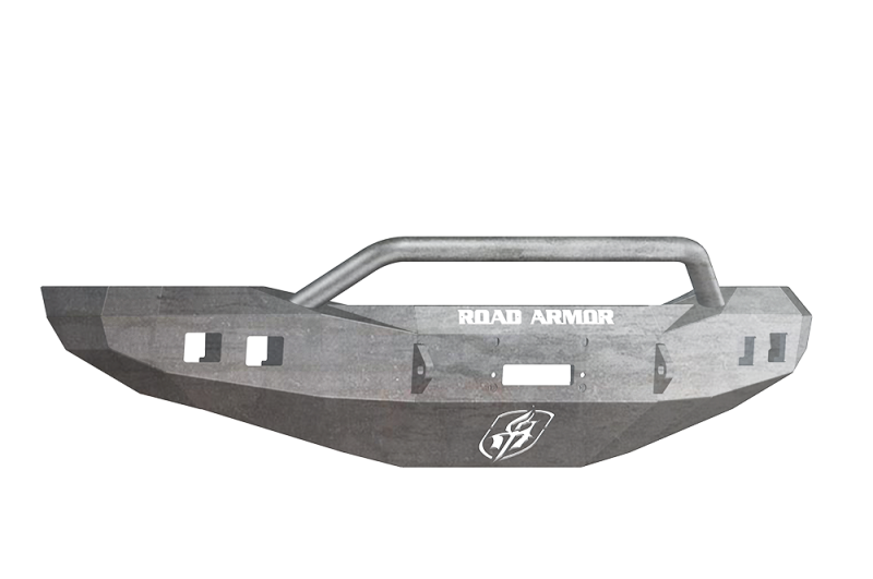 Road Armor 06-08 Dodge 1500 Stealth Front Winch Bumper w/Pre-Runner Guard - Raw