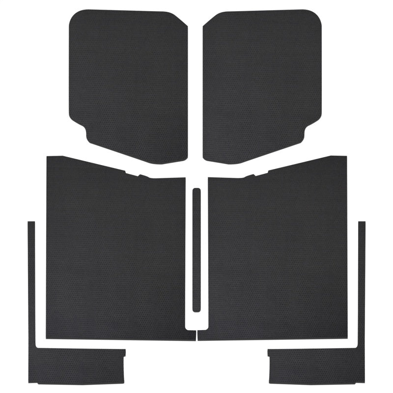 DEI 2019-Up Jeep Gladiator Leather Look Headliner Complete Kit 7-pc - Black