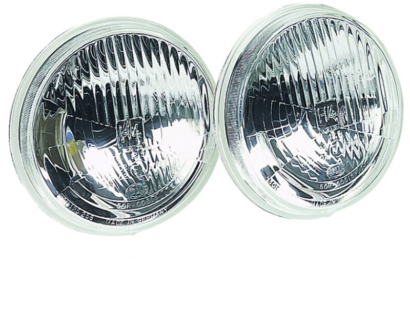 Hella Vision Plus 5-3/4in Round Conversion Headlamp High/Low Beam - Single Lamp