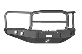 Road Armor 14-15 GMC 1500 Stealth Front Winch Bumper w/Lonestar Guard - Tex Blk