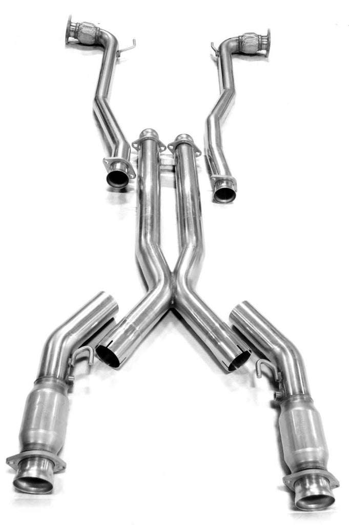 Kooks 08-09 Pontiac G8 GT/GXP LS2/LS3 6.0L/6.2L 3in In x 2 1/2in OEM Out Cat X Pipe made in SS