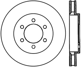 StopTech Performance 04-08 Ford F-150 Performance CryoStop Front Brake Rotor
