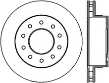 Load image into Gallery viewer, Stoptech 05-16 Ford F-550 Premium Front CryoStop Brake Rotor