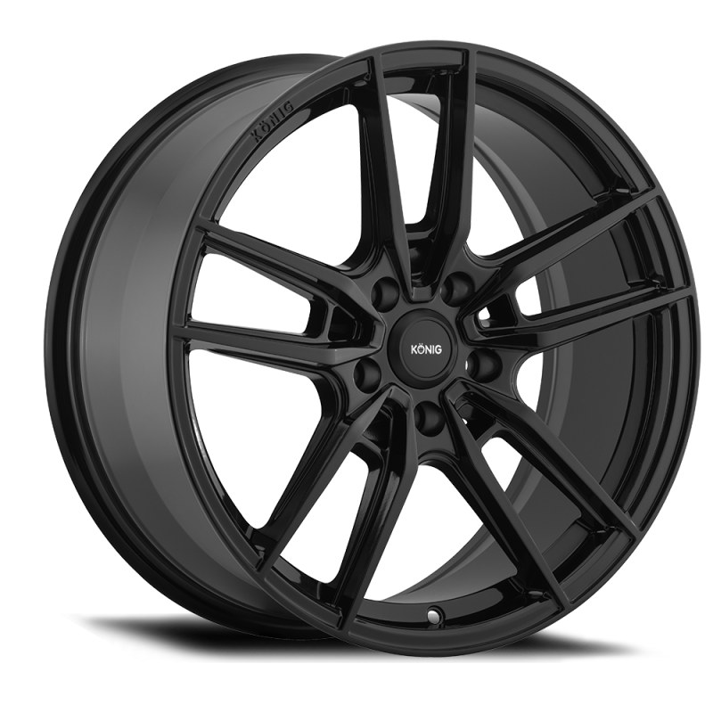 Konig Myth 16x7.5 5x108 ET43 Gloss Black