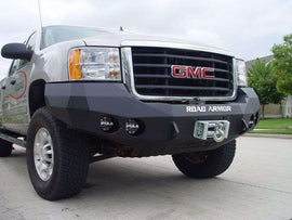 Road Armor 08-10 GMC 2500 Stealth Front Winch Bumper - Raw