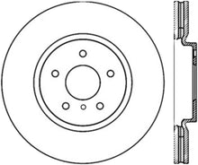 Load image into Gallery viewer, Stoptech 09 Infiniti FX35/FX45/FX50 / 08-09 G37 Front Performance Cryo Rotor