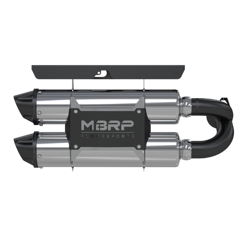 MBRP 2014 Polaris RZR XP 1000 Stacked Dual Slip-On Performance Series Exhaust