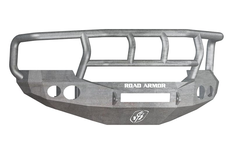 Road Armor 05-07 Ford F-250 Stealth Front Bumper w/Titan II Guard Wide Flare - Raw