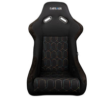 Load image into Gallery viewer, NRG FRP Bucket Seat (Black w/ Multi Color Geometric Pattern) - Large