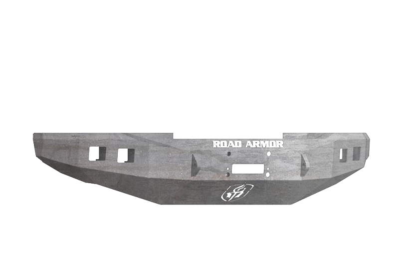 Road Armor 17-20 Ford F-250 Stealth Wide Fender Flare Front Winch Bumper - Raw