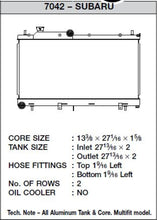 Load image into Gallery viewer, CSF 08-15 Subaru Impreza WRX/STI 2-Row Race-Spec Radiator