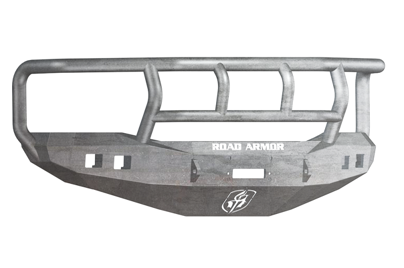 Road Armor 06-09 Dodge 2500 Stealth Front Winch Bumper w/Titan II Guard - Raw