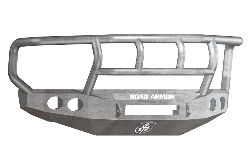 Road Armor 08-10 Ford F-250 Stealth Front Bumper w/Titan II Guard Wide Flare - Raw