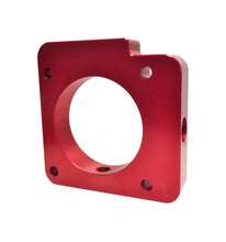 Load image into Gallery viewer, Torque Solution Throttle Body Spacer (Red) Subaru WRX 2006-2014 / STI 2004-2015