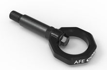 Load image into Gallery viewer, aFe Control Front Tow Hook Black BMW F-Chassis 2/3/4/M
