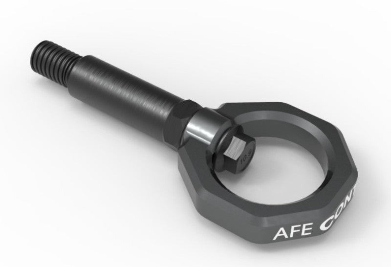 aFe Control Front Tow Hook Grey BMW F-Chassis 2/3/4/M