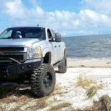 Road Armor 11-14 Chevy 2500 Stealth Front Winch Bumper w/Pre-Runner Guard - Raw