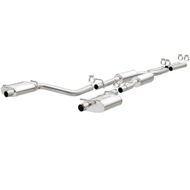 MagnaFlow Cat-Back SS 2.5in Dual Split Rear Exit (OEM Tips) 15-16 Dodge/Chrysler Charger/300 5.7L V8