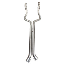 Load image into Gallery viewer, Kooks 2016+ Cadillac ATS-V 3in Green Catted Downpipes