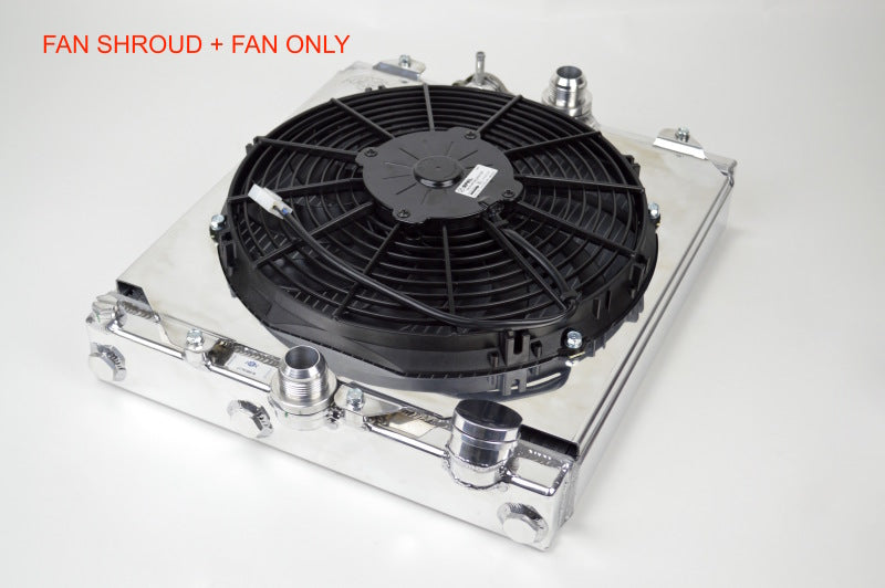 CSF 92-00 Honda Civic All-Aluminum Fan Shroud w/12in SPAL Fan