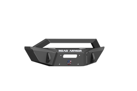 Road Armor 07-20 Jeep Wrangler JK/JL Stealth Front Winch Bumper w/Bar Guard Comp Cut - Tex Blk