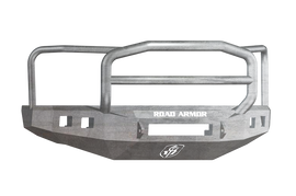 Road Armor 08-10 Ford F-250 Stealth Front Bumper w/Lonestar Guard - Raw