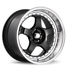 Load image into Gallery viewer, Konig SSM 18x8 5x114.3 ET35 Gloss Black w/ Machined Lip