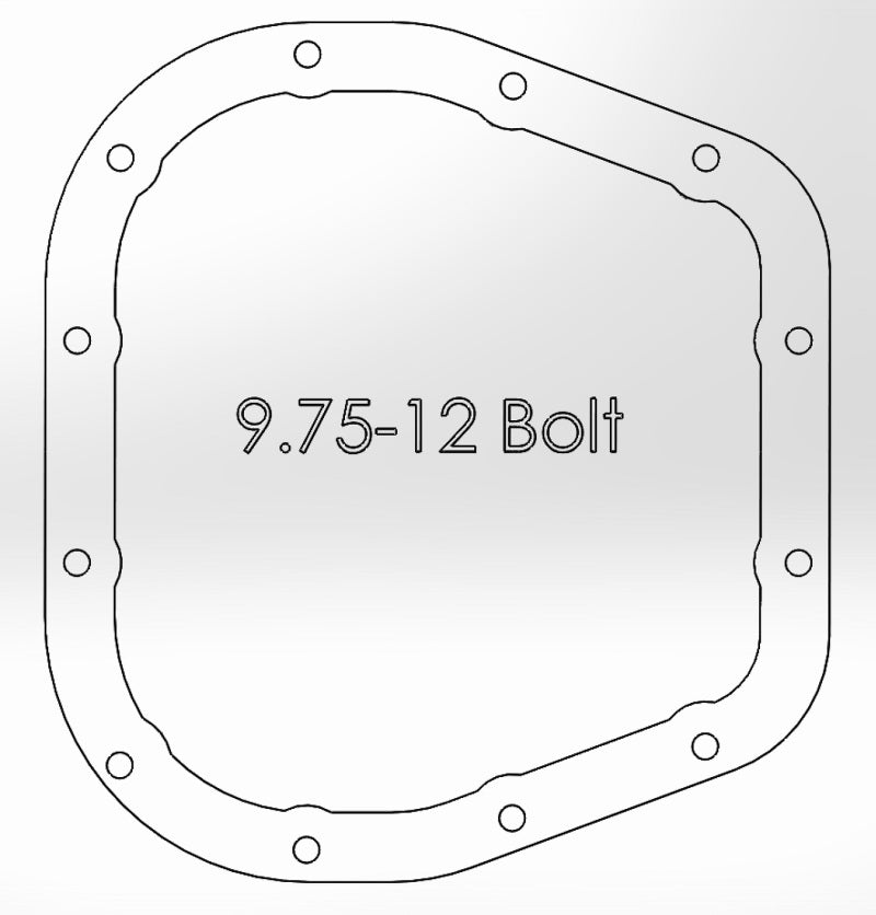 aFe Power Rear Diff Cover (Machined) 12 Bolt 9.75in 97-16 Ford F-150 w/ Gear Oil 6 QT