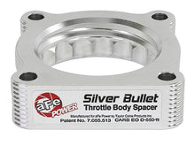 Load image into Gallery viewer, aFe Silver Bullet Throttle Body Spacers TBS Toyota Tacoma 05-11 V6-4.0L