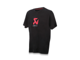 Akrapovic Mens Logo Black T-Shirt - XL