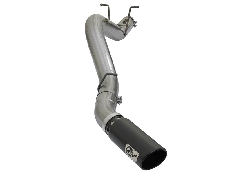 aFe LARGE BORE HD 4in 409-SS DPF-Back Exhaust w/Black Tip 2017 GM Duramax V8-6.6L (td) L5P