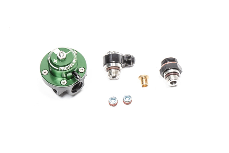 Radium Engineering Direct Mount Regulator 8AN ORB - Green