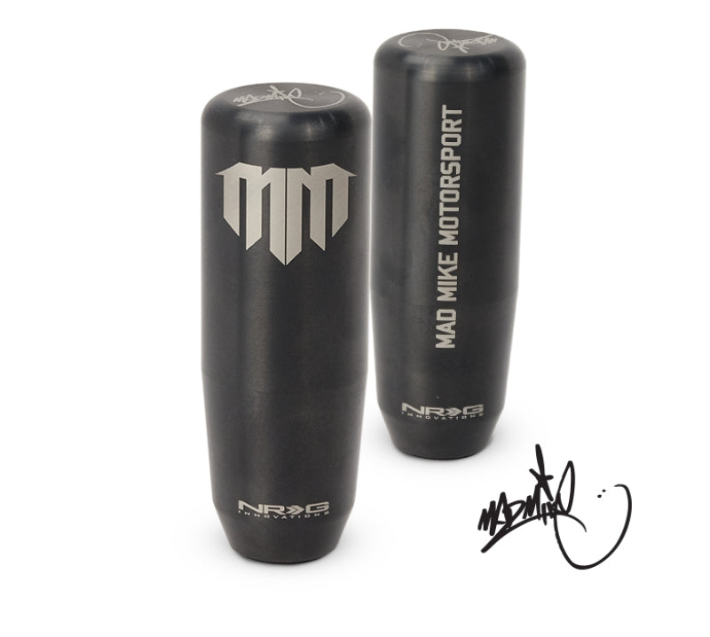 NRG Universal Shift Knob - Heavy Weight - Mad Mike Signature Short Shifter - Black Chrome