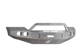 Road Armor 11-16 Ford F-250 Stealth Front Winch Bumper w/Pre-Runner Guard - Raw