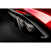 Load image into Gallery viewer, Akrapovic 2018+ Alfa Romeo Giulia Quadrifoglio Slip-On Line (Titanium) w/Titanium/Carbon Fiber Tips