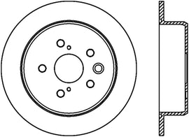 Stoptech 06-15 Lexus IS250 Rear Premium CryoStop Brake Rotor