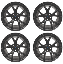 Load image into Gallery viewer, Ford Racing 15-20 Mustang19x10.5in &amp; 19x11in Wheel Kit w/TPMS - Matte Black